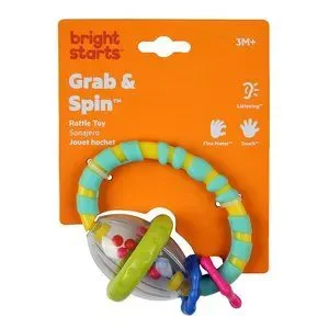 Bright Starts Toys Bright Starts Grab Spin Rattle Teether Toy